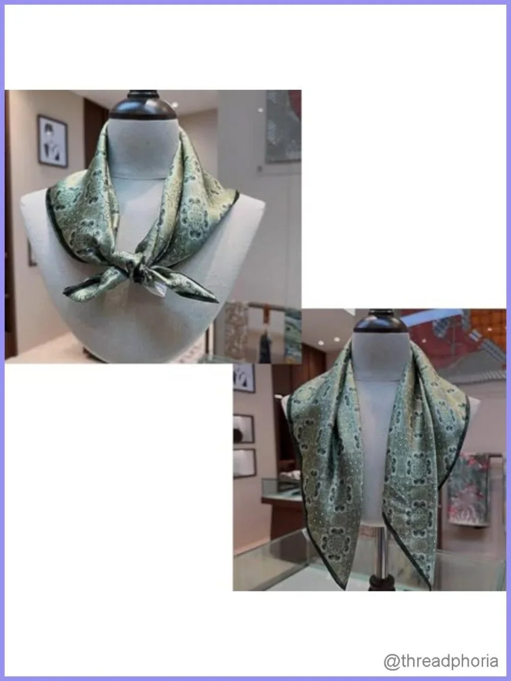 100% Mulberry Silk Neck Scarf 21x21 Square Fashion Scarf for Women